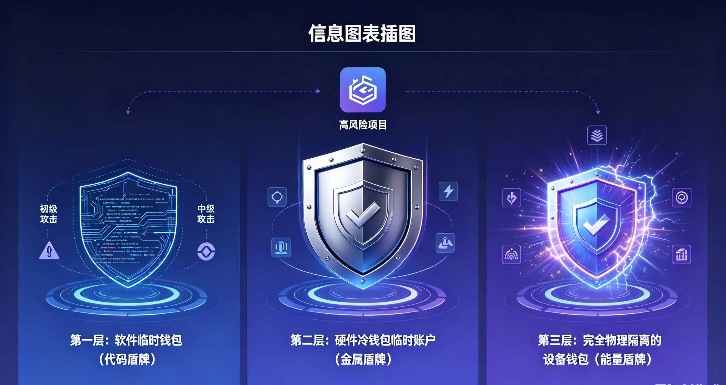 临时钱包三层隔离图