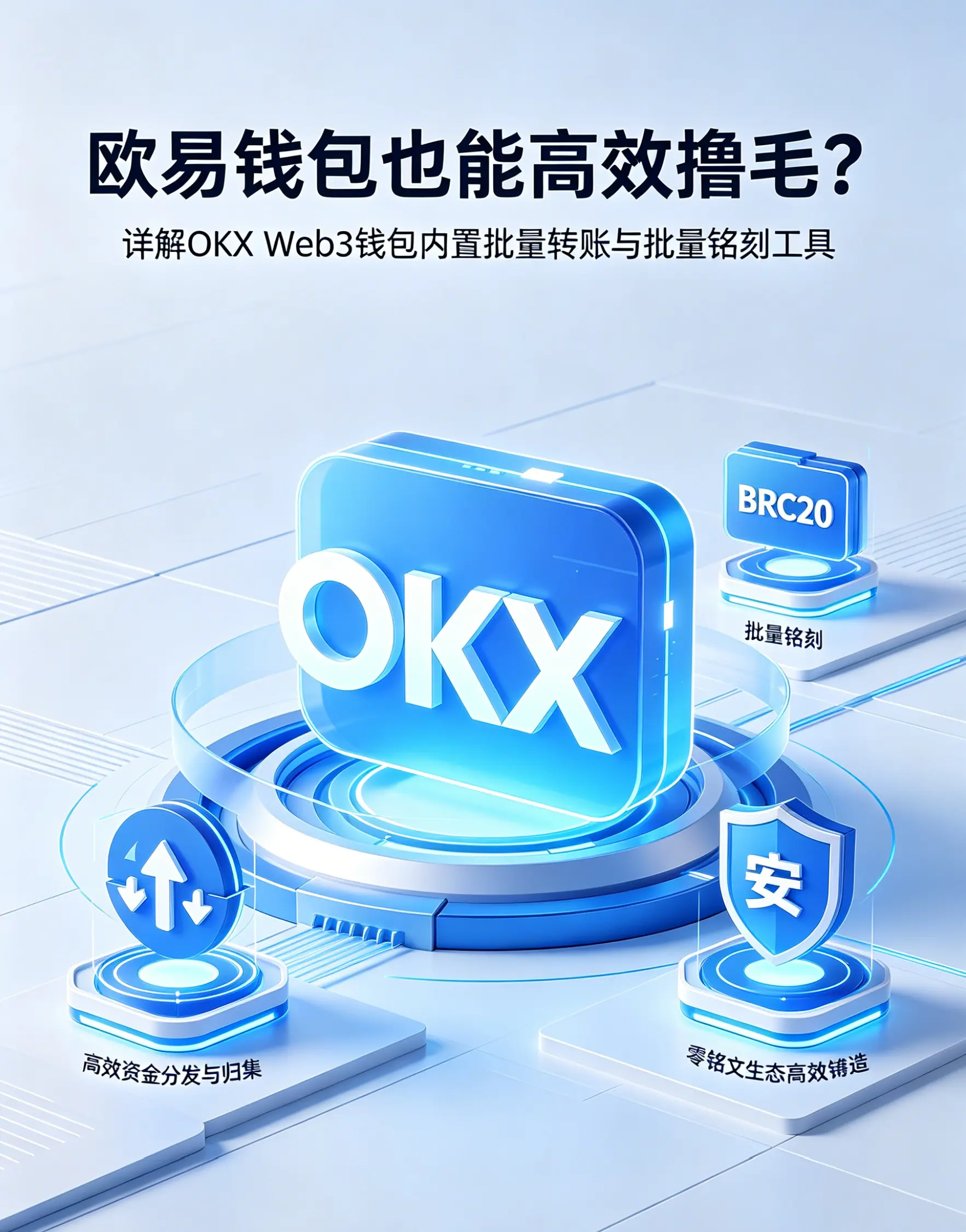 钱包也能高效撸毛？详解OKX Web3钱包内置批量转账与批量铭刻工具