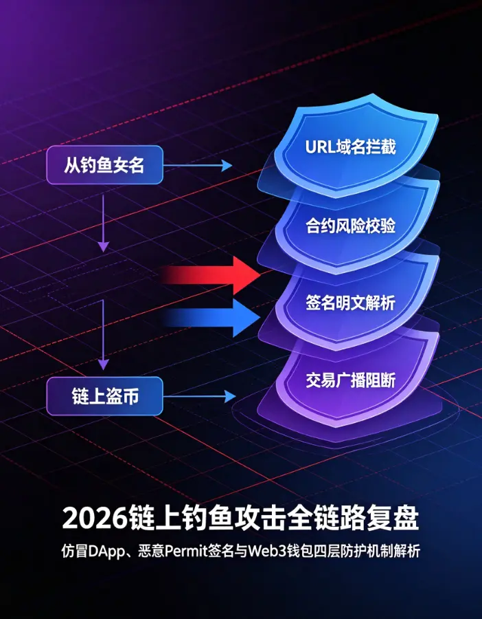 链上钓鱼攻击全链路复盘与比安Web3钱包四层防护机制解析