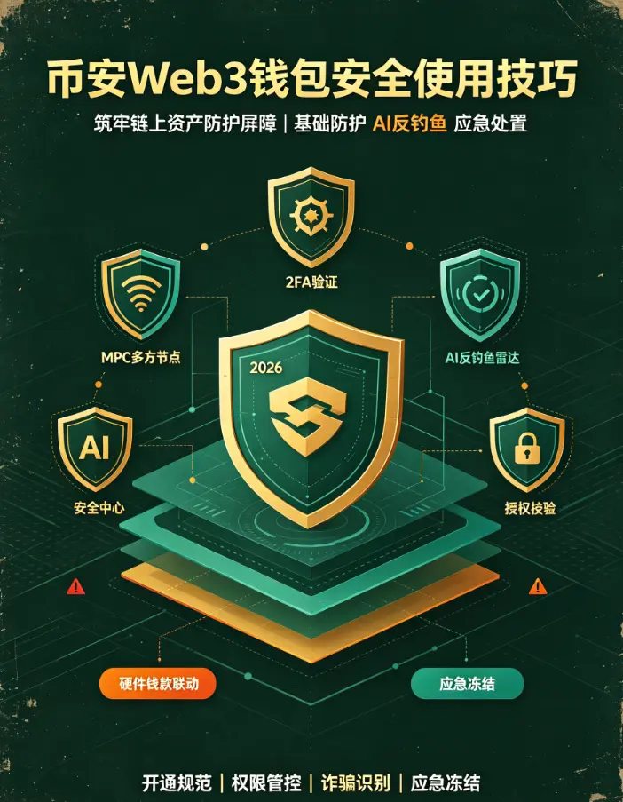 Web3钱包安全使用技巧，筑牢链上资产防护屏障