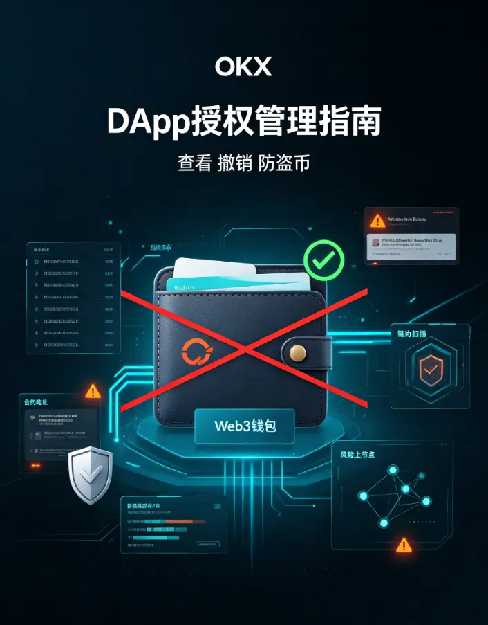 Web3钱包授权管理指南：如何查看、撤销DApp授权，防止资产被恶意合约转走